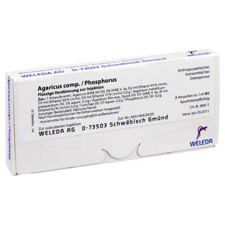 Agaricus comp. / Phosphorus Ampullen, 8X1 ml