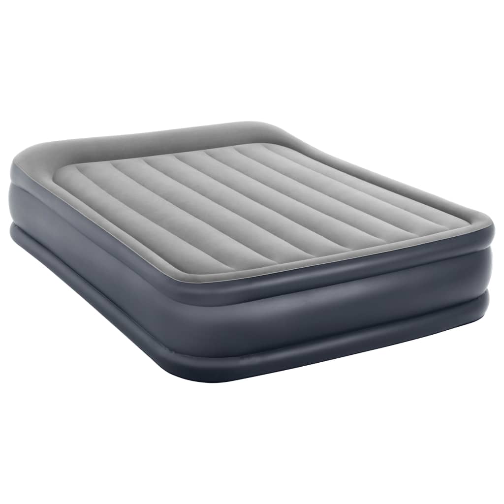 Cama de ar Intex de vinil preta
