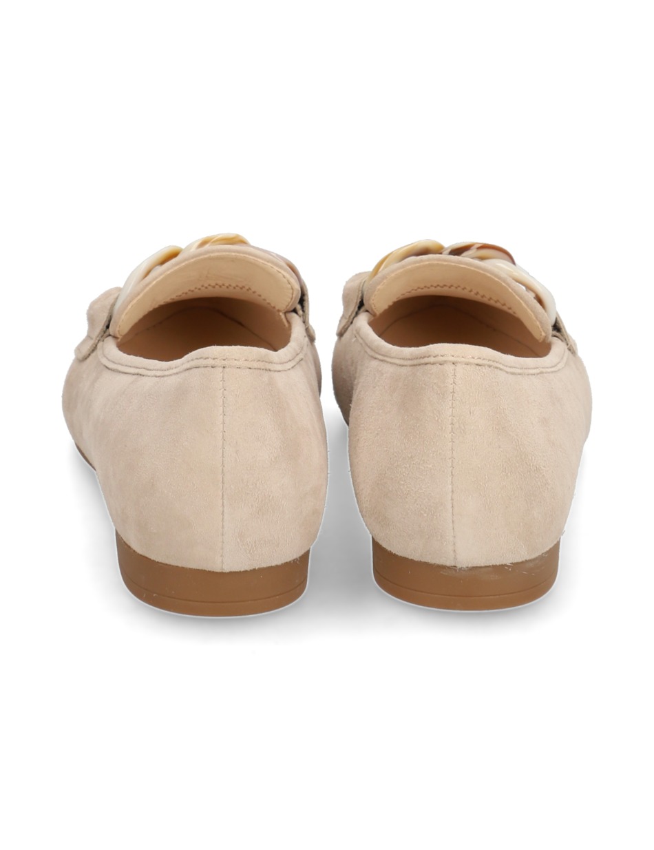 Veloursleder Slipper klassisch