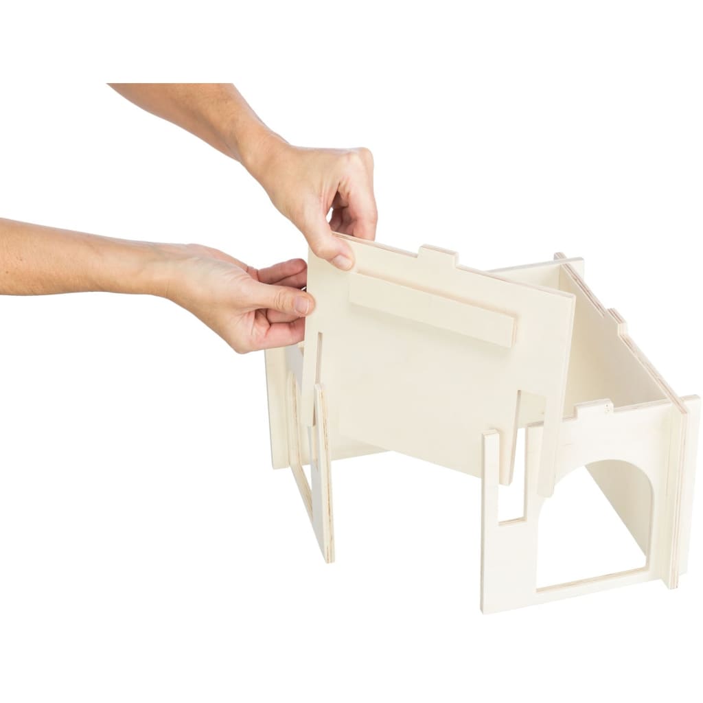 Maison pour rongeurs thore 30x18x30 cm bois