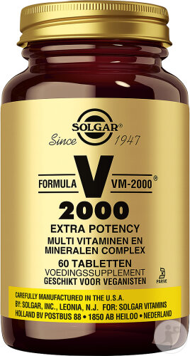 Solgar Formula VM-2000 Multivitamines 60 Comprimés