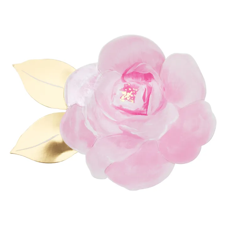 Meri Meri Assiettes en carton Jardin de Roses - Set de 8