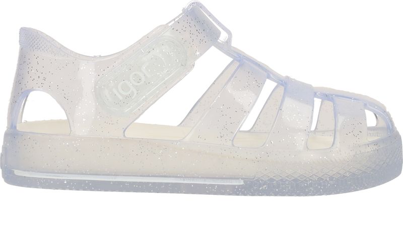 Igor Star Glitter Sandalen Kleurloos Meisjes Jongens