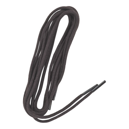 Famaco - LACET ROND FIN 75 CM MARRON FONCE - Marron foncé