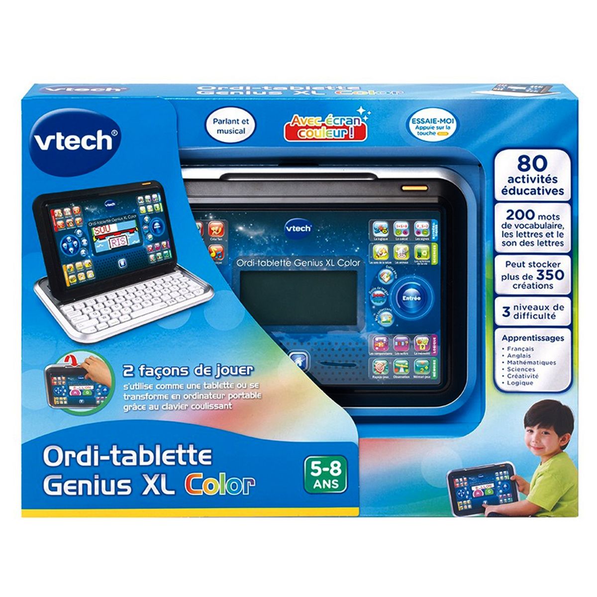 Ordi-tablette éducative Genius XL noir
