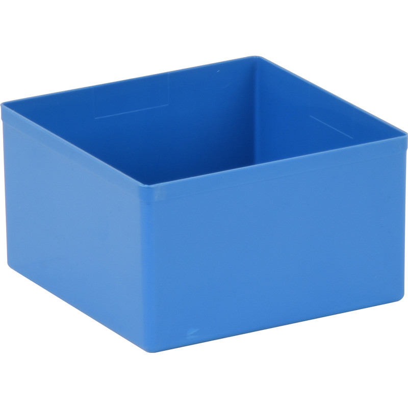 Kunststof inzetbak 63mm hoog 108x108x63mm