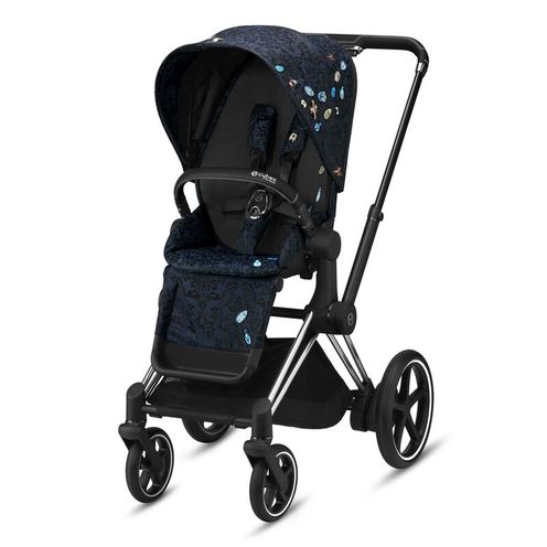 Poussette PRIAM Chrome Black Jewels of Nature Dark Blue - CYBEX