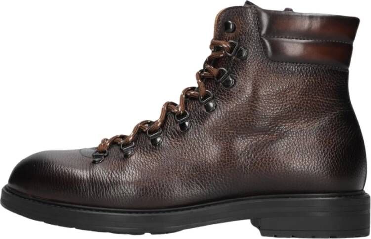 MAGNANNI Veterboots Heren 25838 Maat: 41 Materiaal: Leer Kleur: Bruin