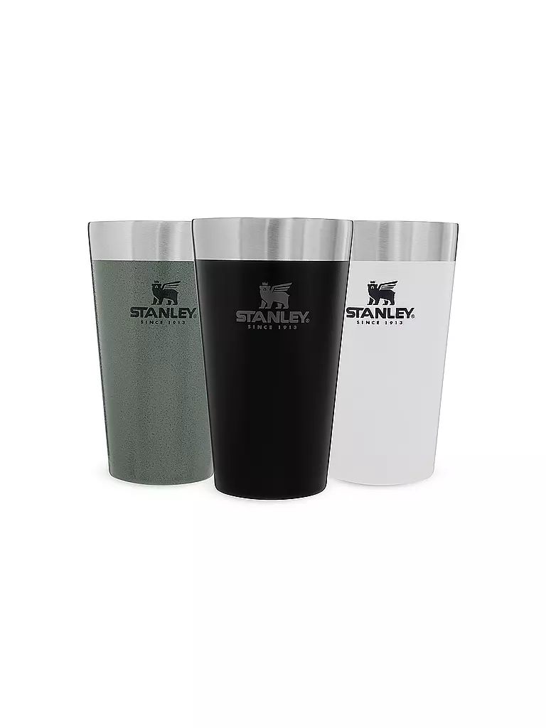 STANLEY Isoliertrinkbecher Adventure Pint Becher 0,47 Liter schwarz