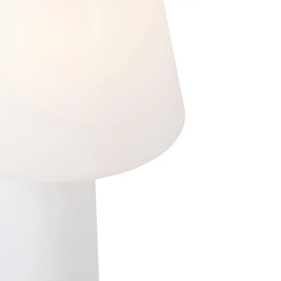 Qazqa staande buitenlampen katrijn wit e27