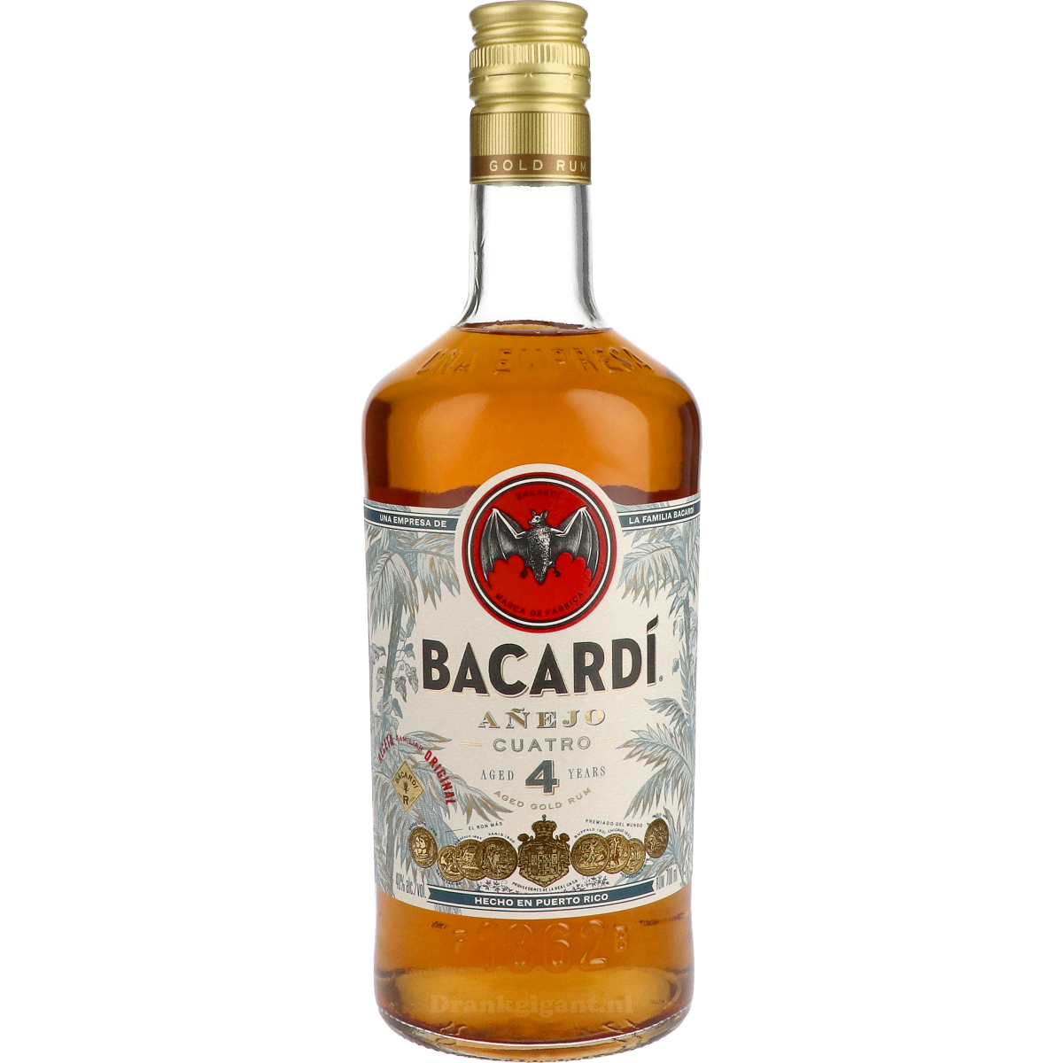 Bacardi 4 Year Anejo Cuatro 70 cl