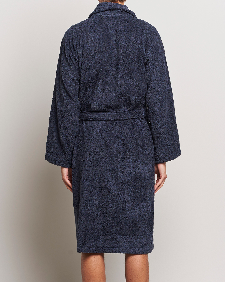 GANT Archive Shield Terry Robe Evening Blue