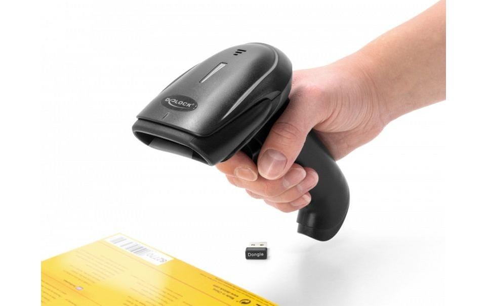 Barcode Scanner 90564 1D, 2.4 GHz, USB und Bluetooth1D-Barcodescanner mit Bluetooth und USB Konnektivität