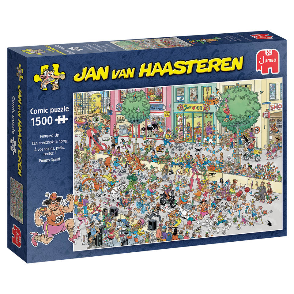 Jumbo Jan van Haasteren puzzel een naaldhak te hoog - 1500 stukjes