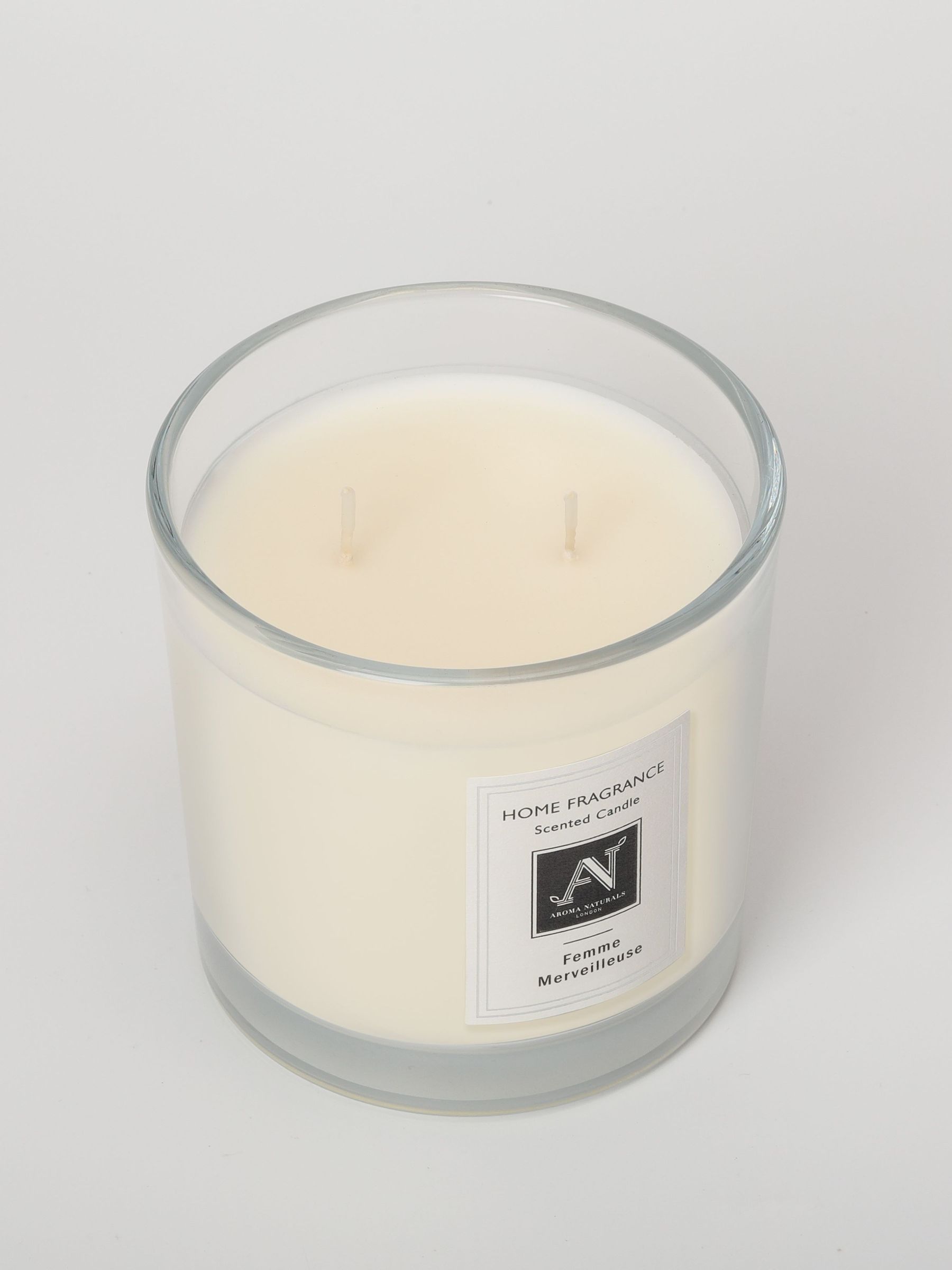 Aroma Naturals Minimalist Luxe Merveilleuse 2 Wick Candle