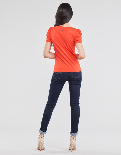 Guess - SS CN MARISOL TEE - Rouge
