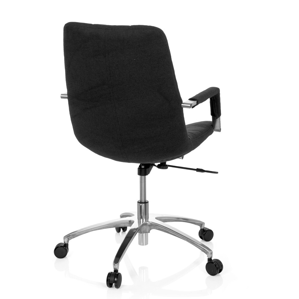 Home Office Bürostuhl SARANTO Stoff mit Armlehnen hjh OFFICE