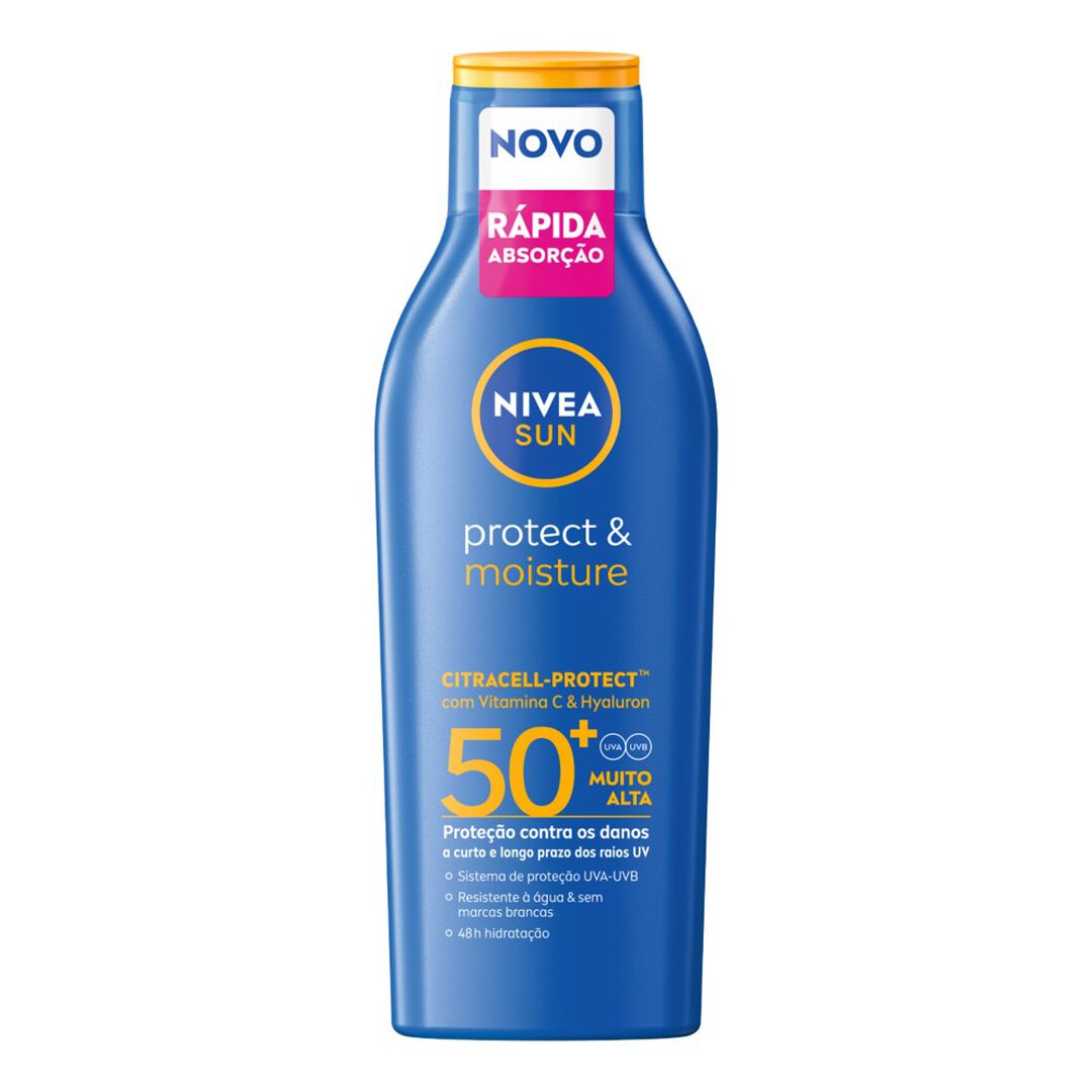 NIVEA  Nive Sun - Loção Protect & Moisture FP50+ - 200ml