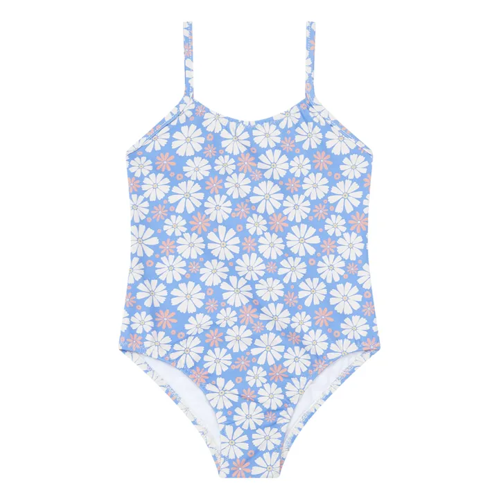 Hundred Pieces Maillot De Bain 1 Pièce Imprimé Daisies | Bleu