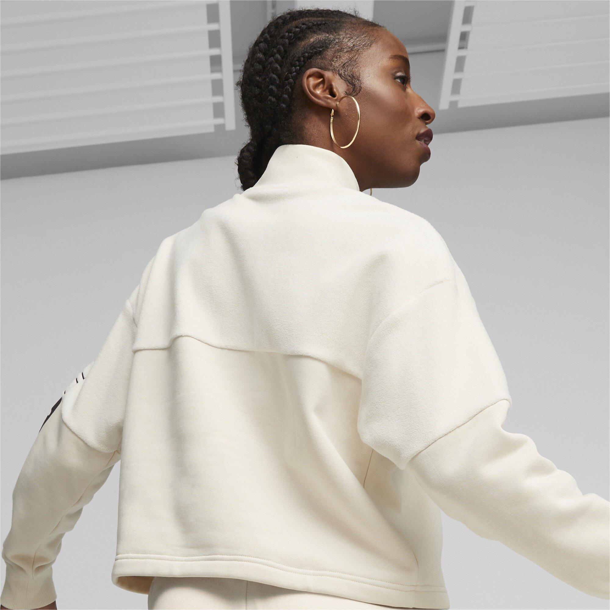Puma PWRquarterZip Fleece Top