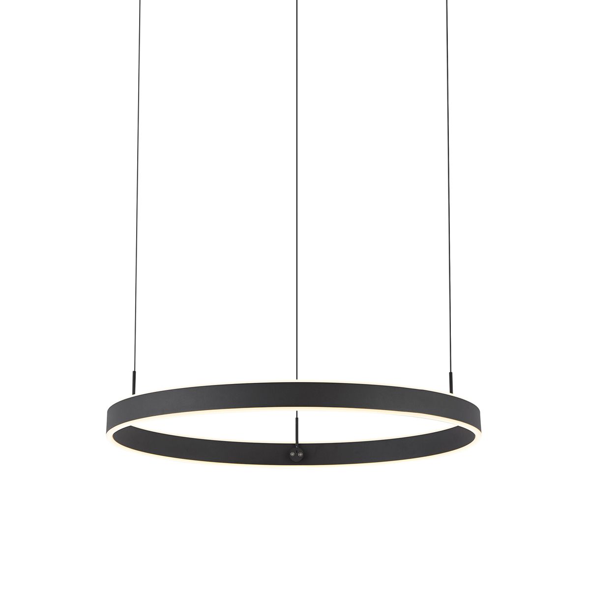 Design hanglamp zwart 3-staps dimbaar easylift - Titmus