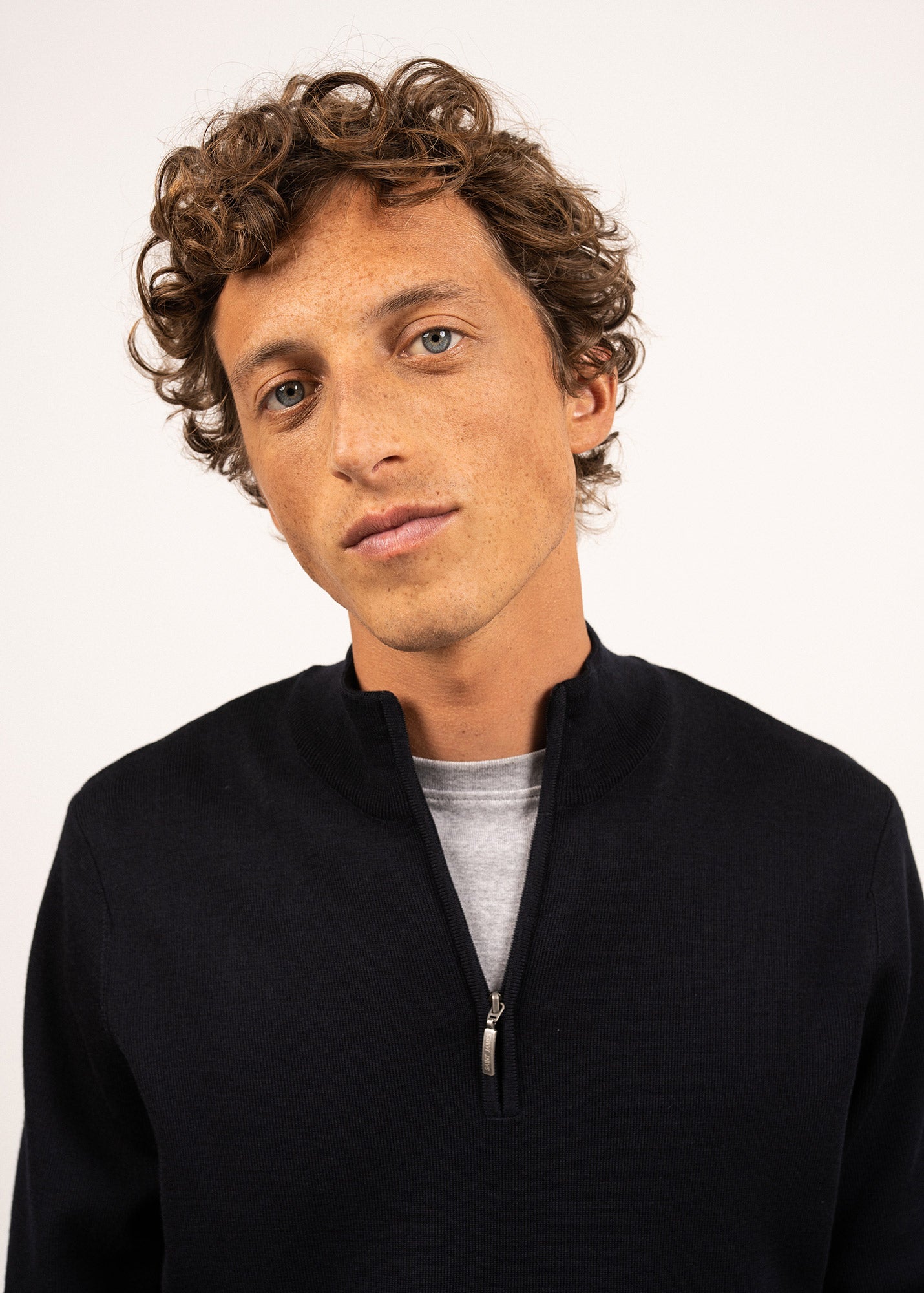 Pull col montant zippé Crossley