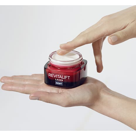 Anti-age natcreme m. hyaluronsyre og pro-xylane
