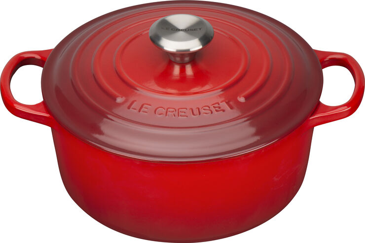Le Creuset Rund støbejernsgryde 4,2L Cerise Cerise