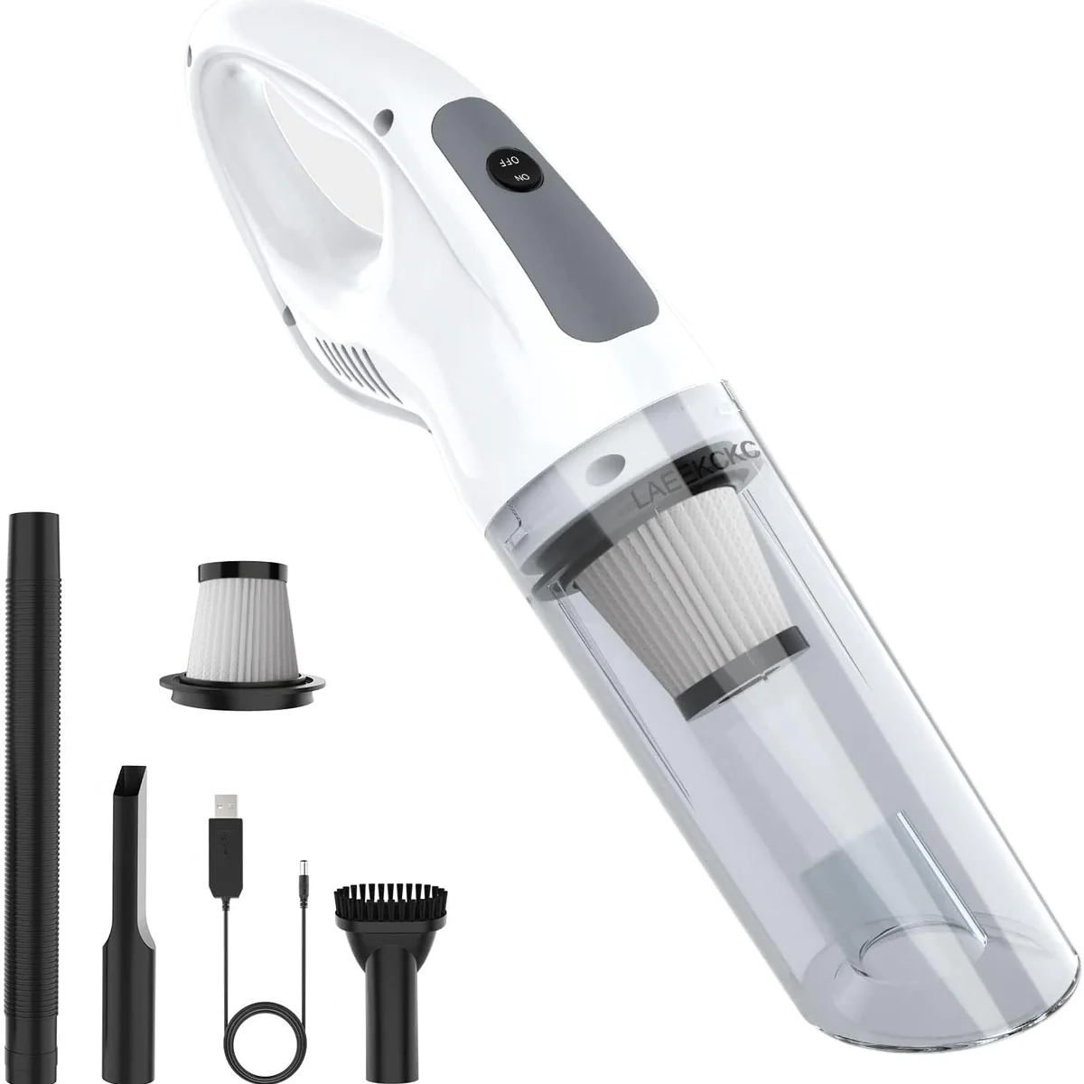 Aspirateur de table sans fil rechargeable 9000PA blanc Vendos85