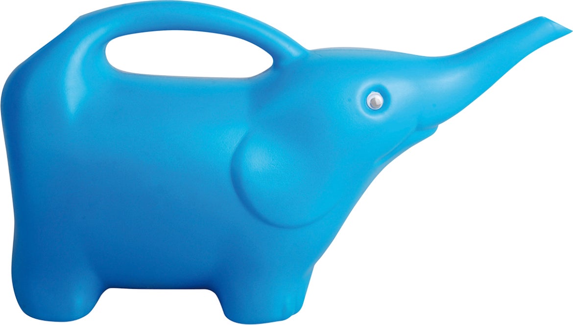 Esschert Design gieter olifant blauw 1,8 L