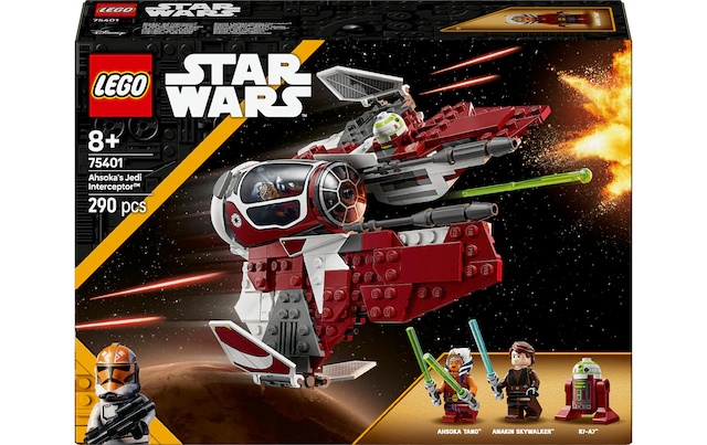 LEGO® Spielbausteine »Star Wars Ahsokas Jedi Interceptor 75401«