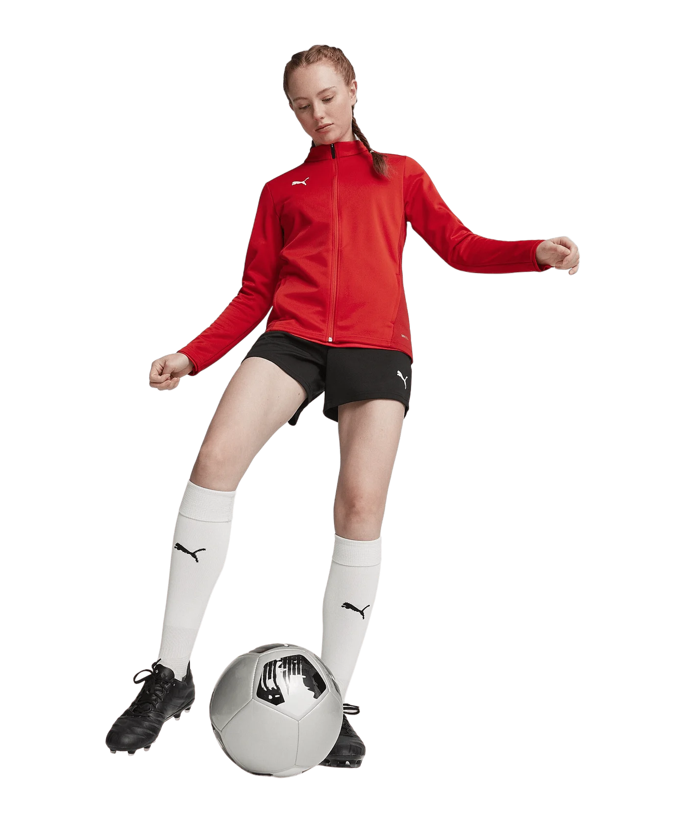 PUMA teamGOAL Trainingsjacke Damen Rot F01