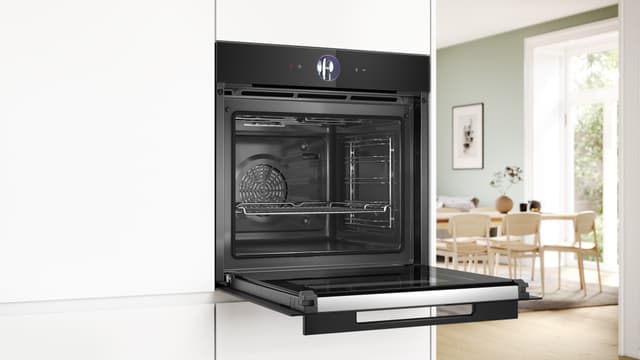 Bosch pyrolysovn HBG9763B1S (Sort)