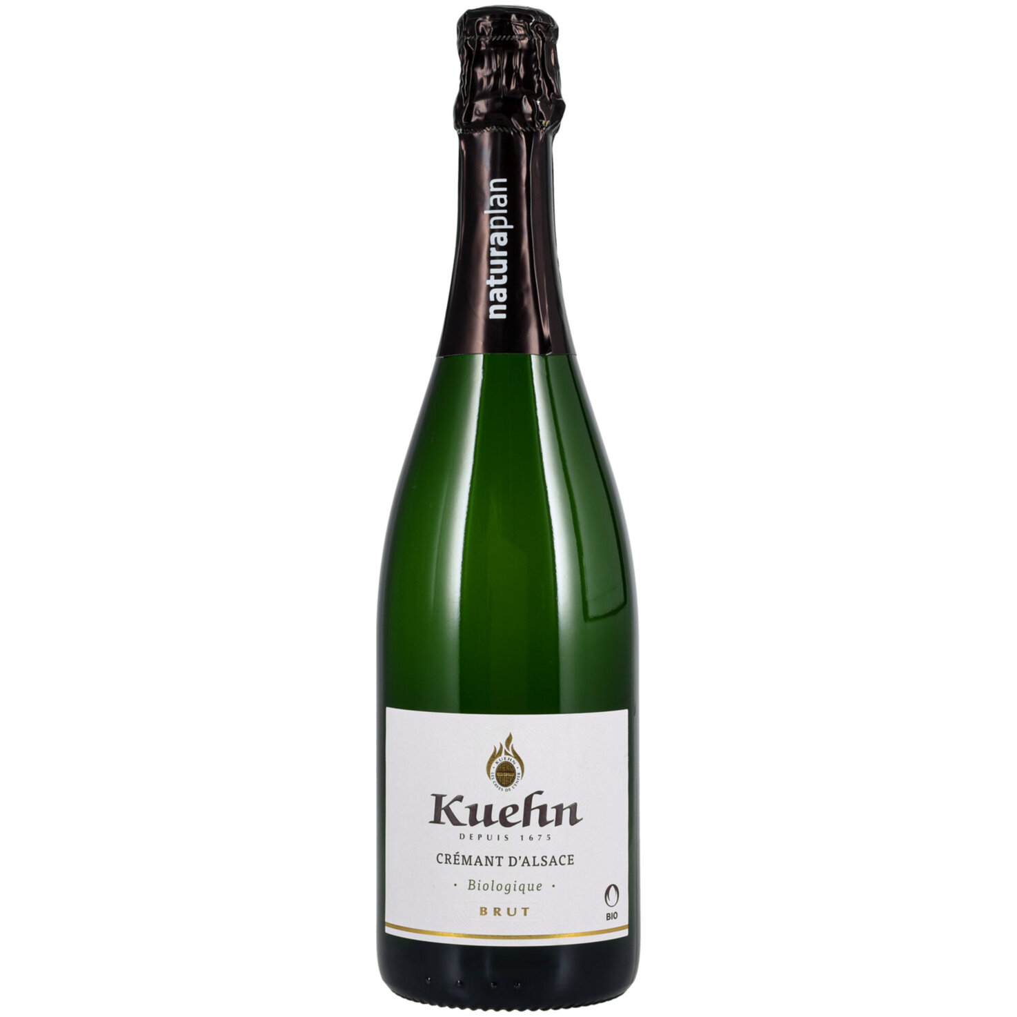 Naturaplan Bio Alsace AOC Crémant Brut Kuehn, brut -75cl