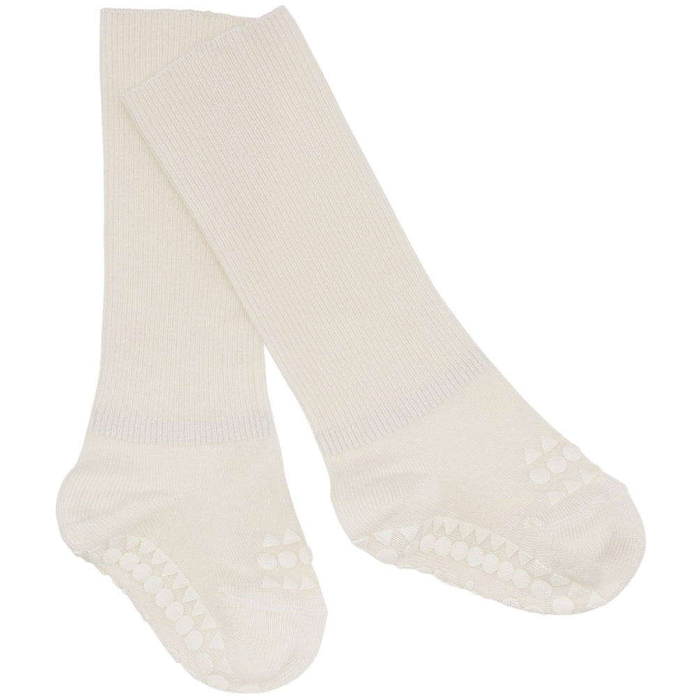 Køb Gobabygo Off White Non-Slip Strømper Bambus