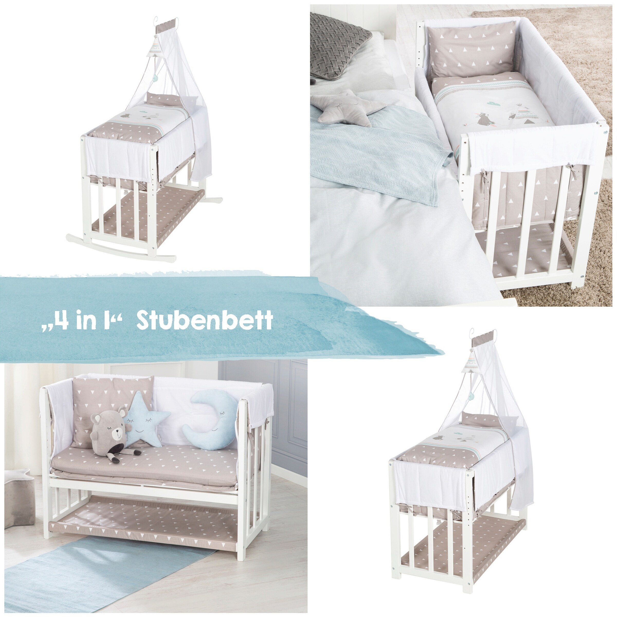roba Stubenbett 4 in 1 Indibär