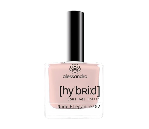 Alessandro HYBRID COLOUR NagellackNude Elegance