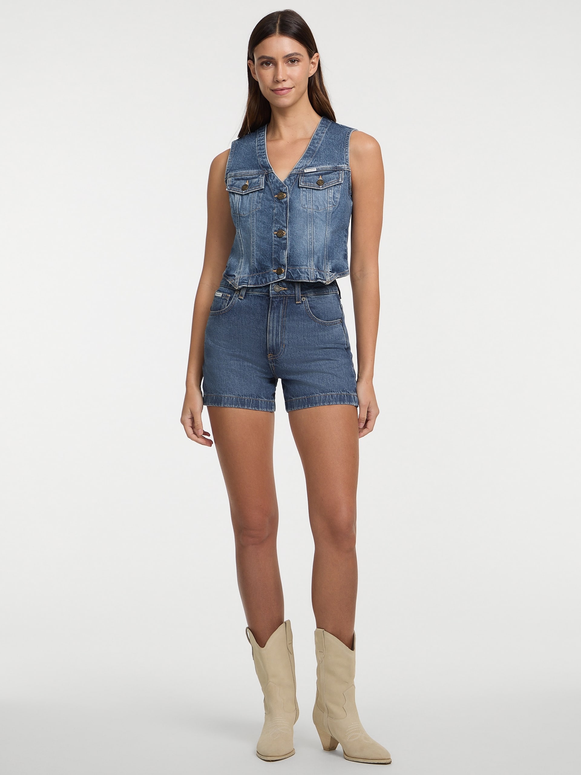 Colete jeans