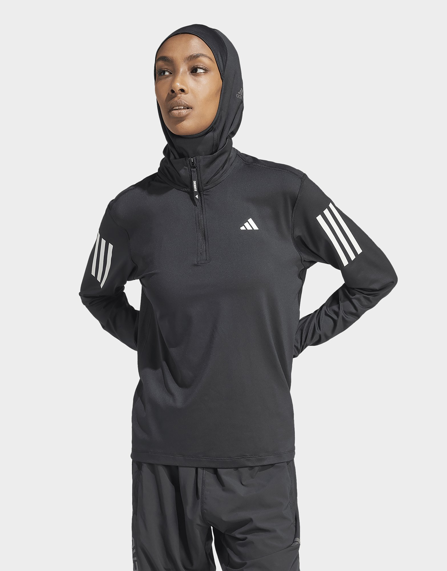adidas Veste demi-zip Own the Run