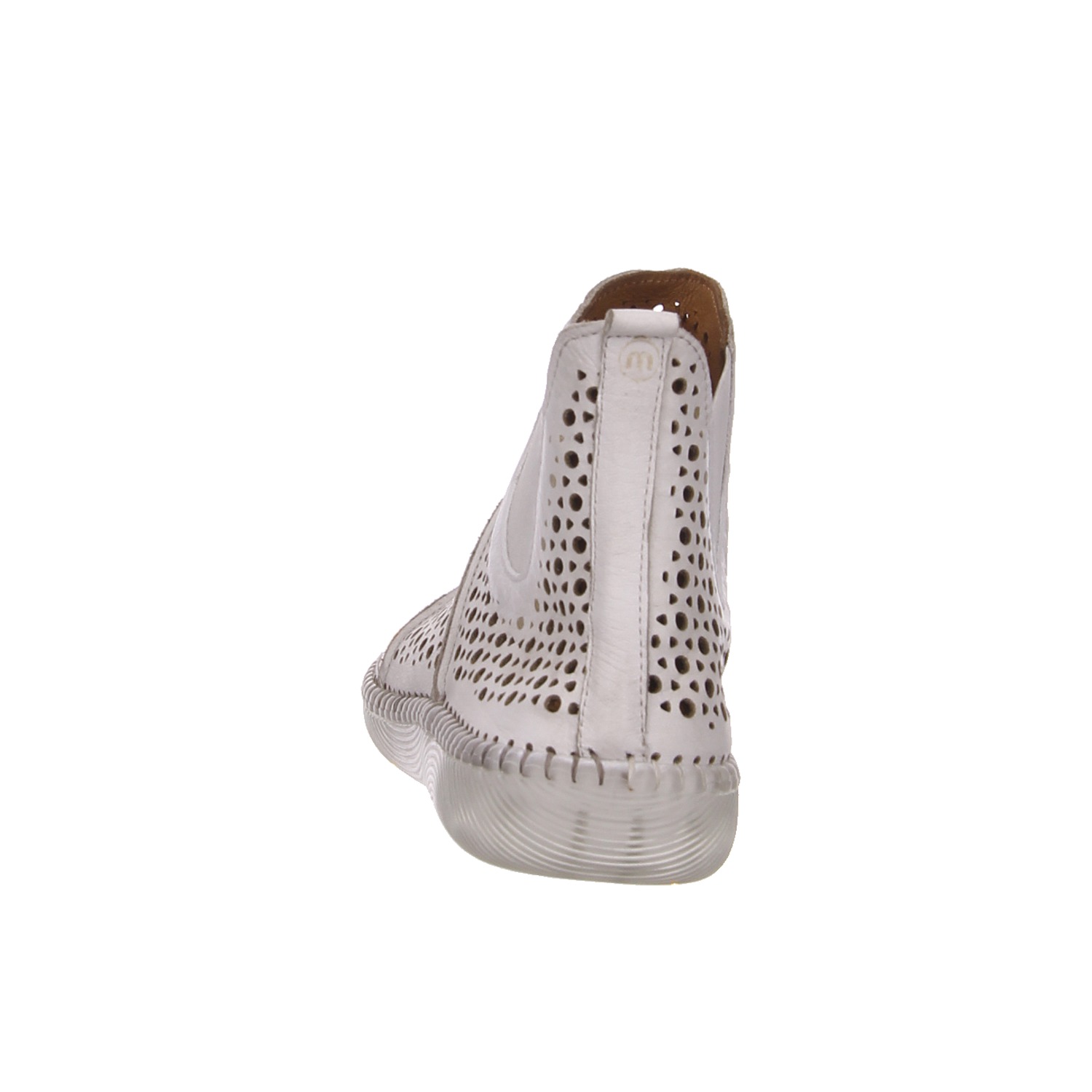 Manitu Stiefelette weiß weiss/weiss kombi