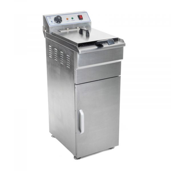 Royal Catering Fritadeira com Armário Incorporado 1 X 16 Litros - RCKF-16ESH