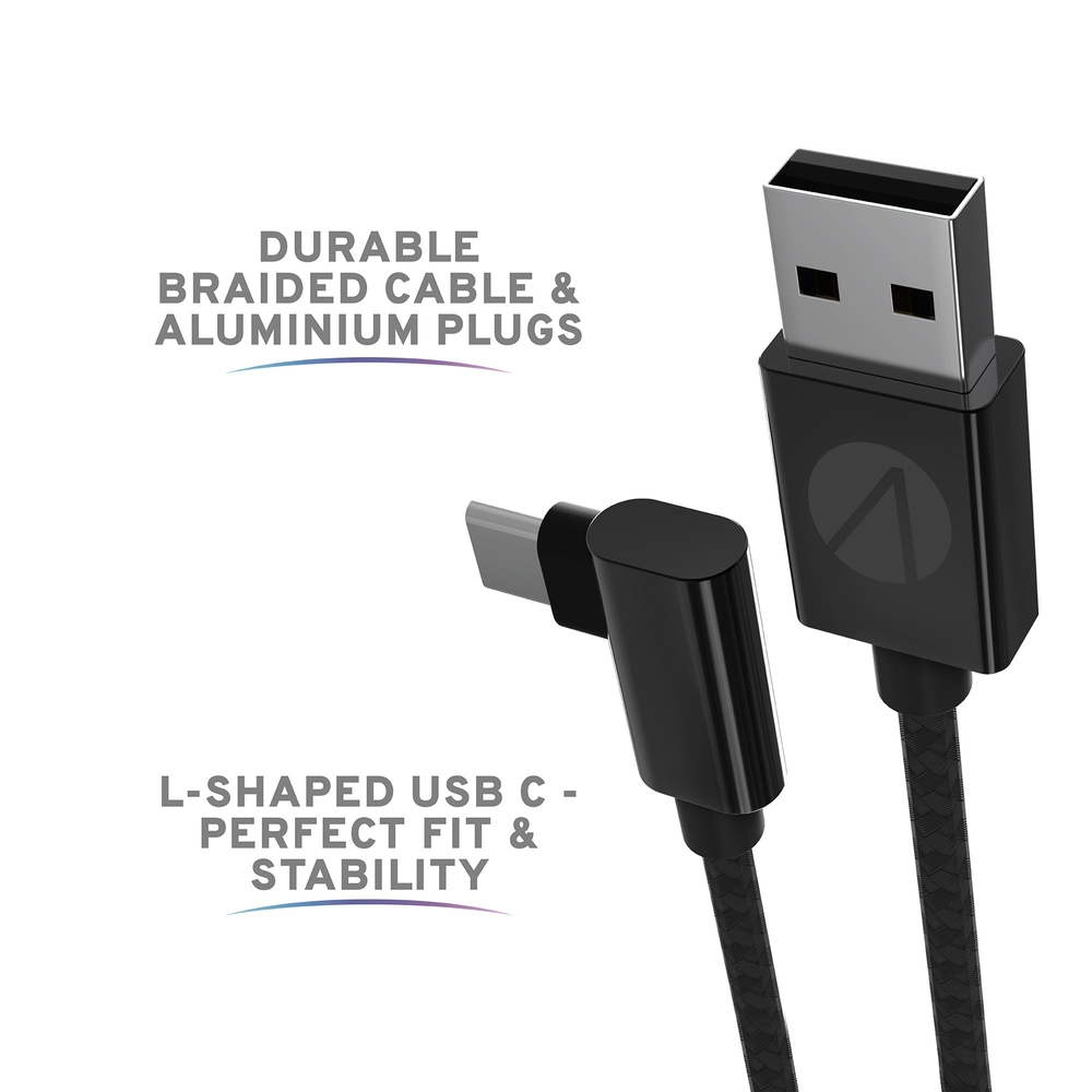 Unauffälliges USB-C-Strom- und Verbindungskabel für Meta Quest 2 – 5 m