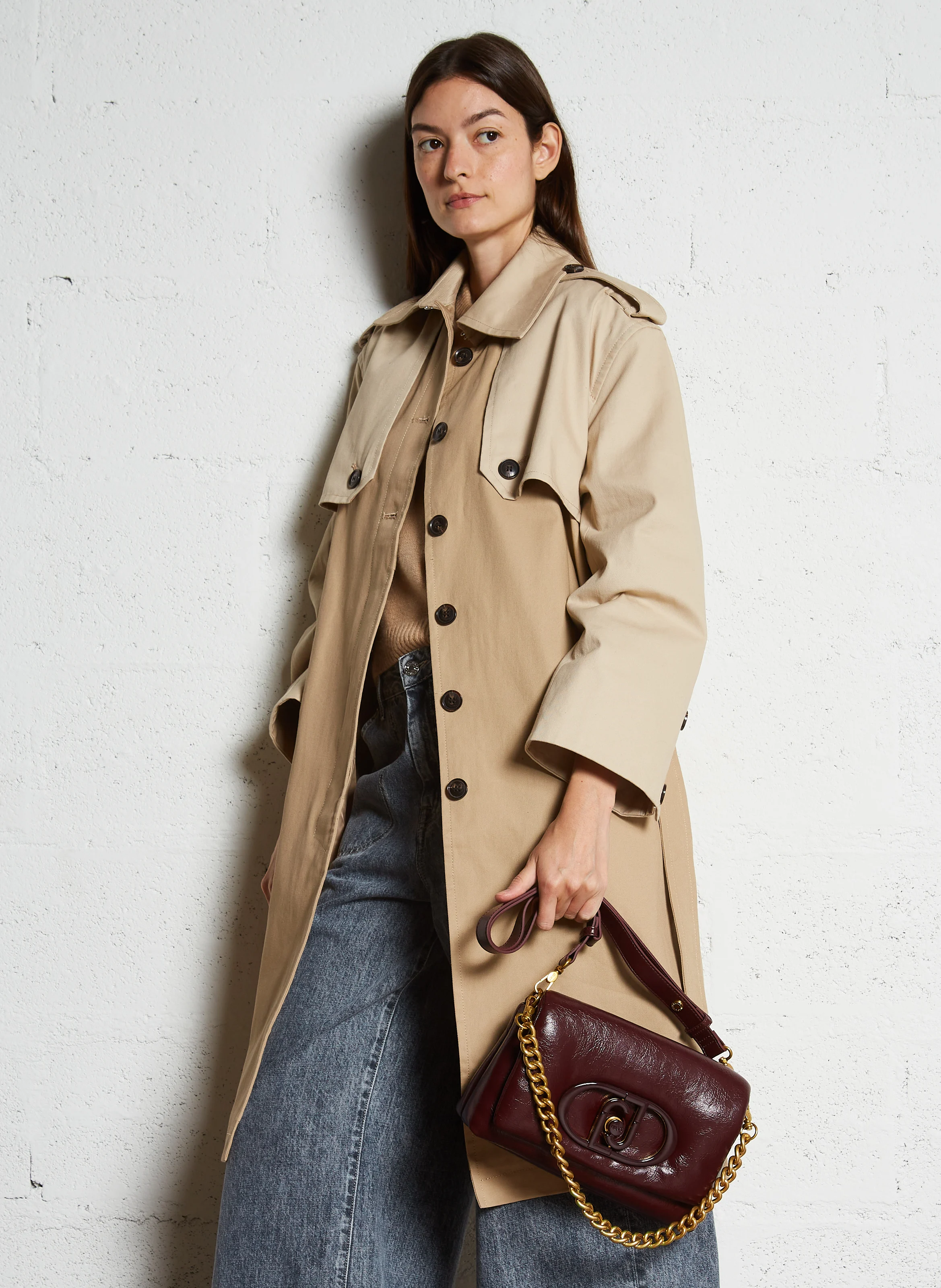 Sac effet cuir | Rouge