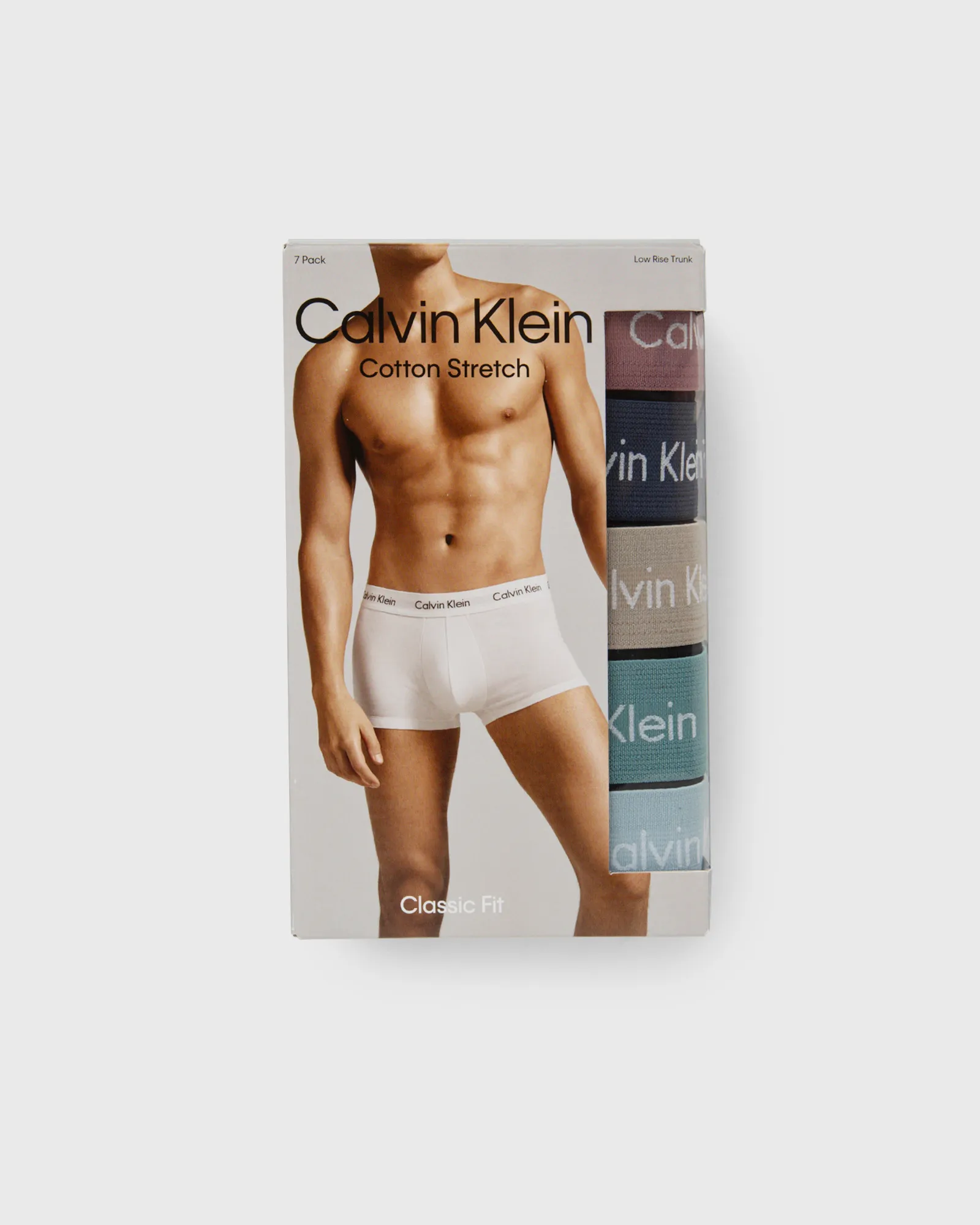 Calvin Klein Underwear COTTON STRETCH Low Rise Trunk LOW RISE TRUNK 7 PACK