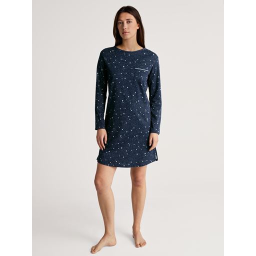 Calida Sweet Dreams Natkjole, Peacoat Blue, M