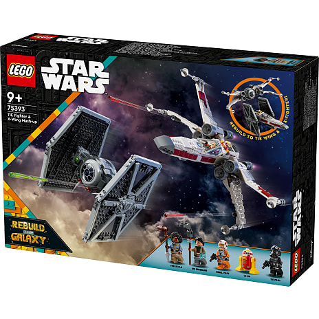LEGO Star Wars Kombimodel: TIE-jager og X-wing 75393