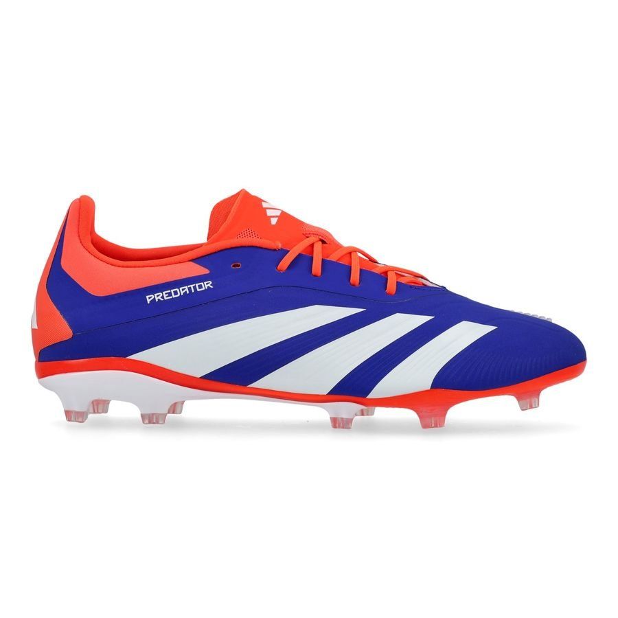 adidas Predator Elite FG Advancement - Bleu/Blanc/Rouge Enfant