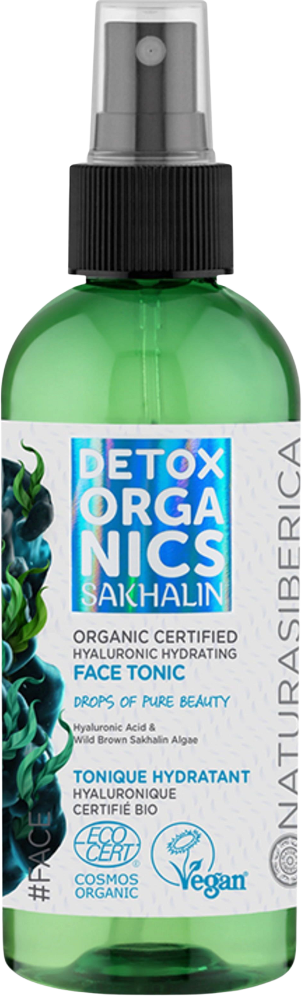 Natura Siberica  DETOX SAKHALIN Hyaluronic Hydrating Face Tonic, 170 ml