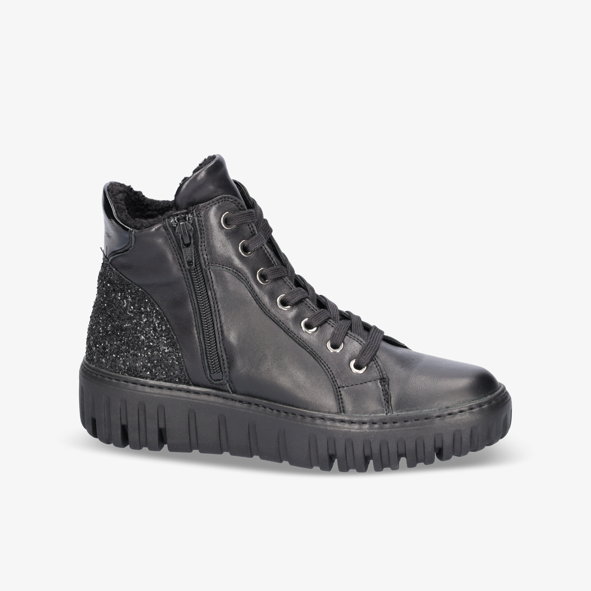 waldläufer H-Livia Damen Stiefeletten schwarz