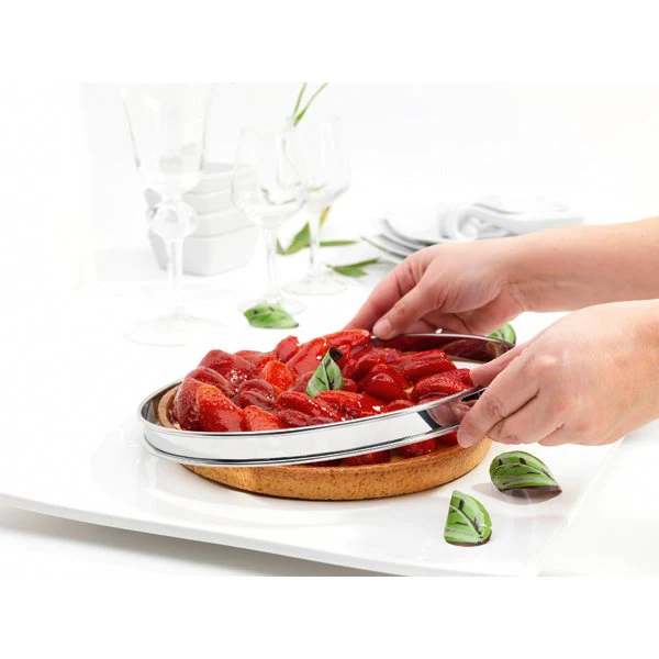 Cercle à tarte inox 28 cm Gobel